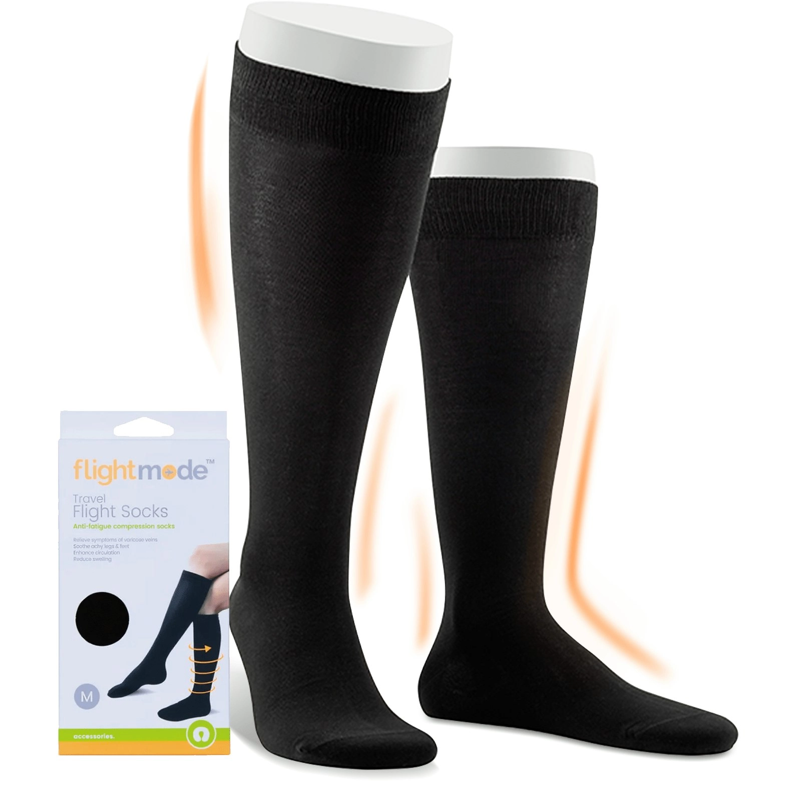 Travel Anti-Fatigue Flight Compression Socks-M