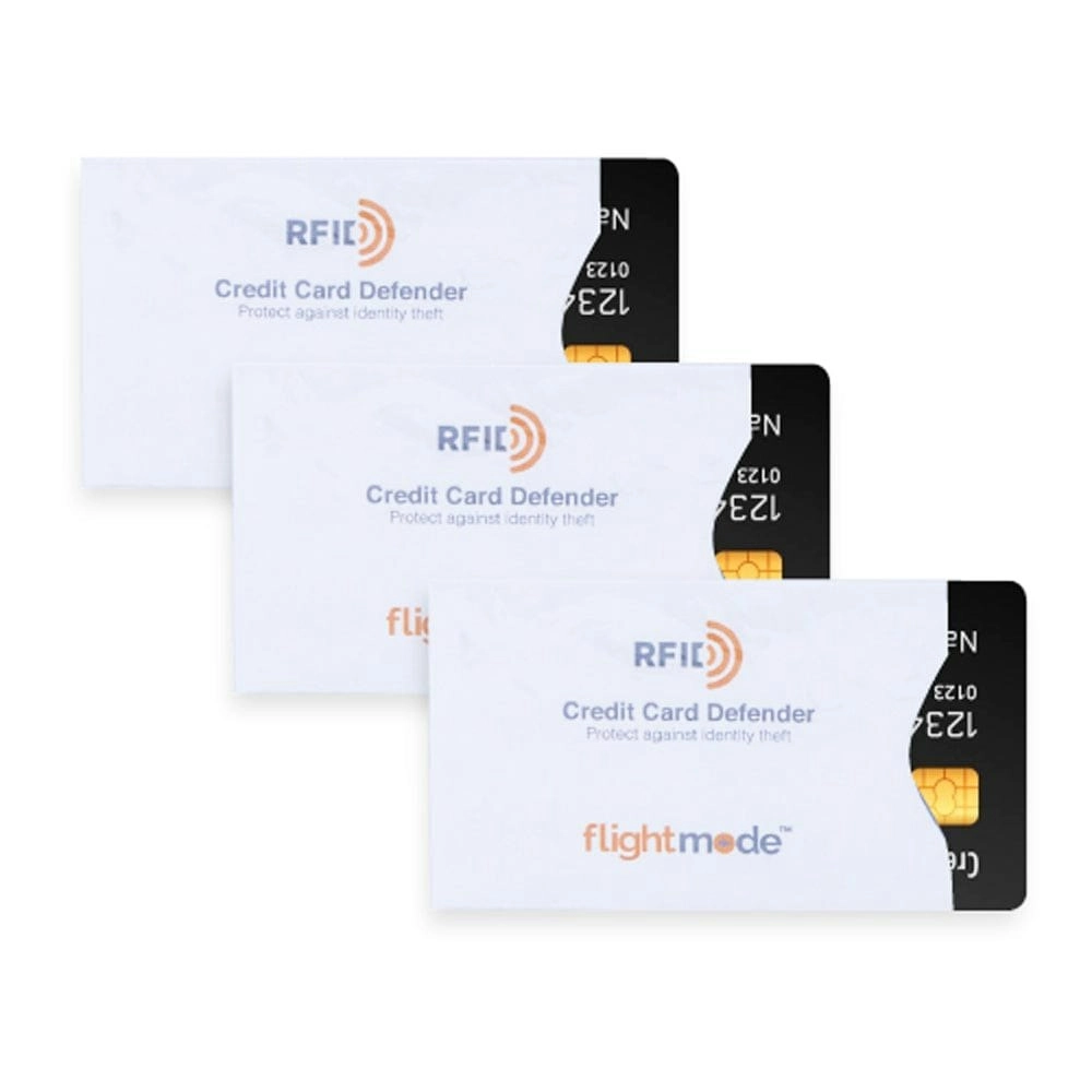 3PK RFID Blocking Card Sleeves