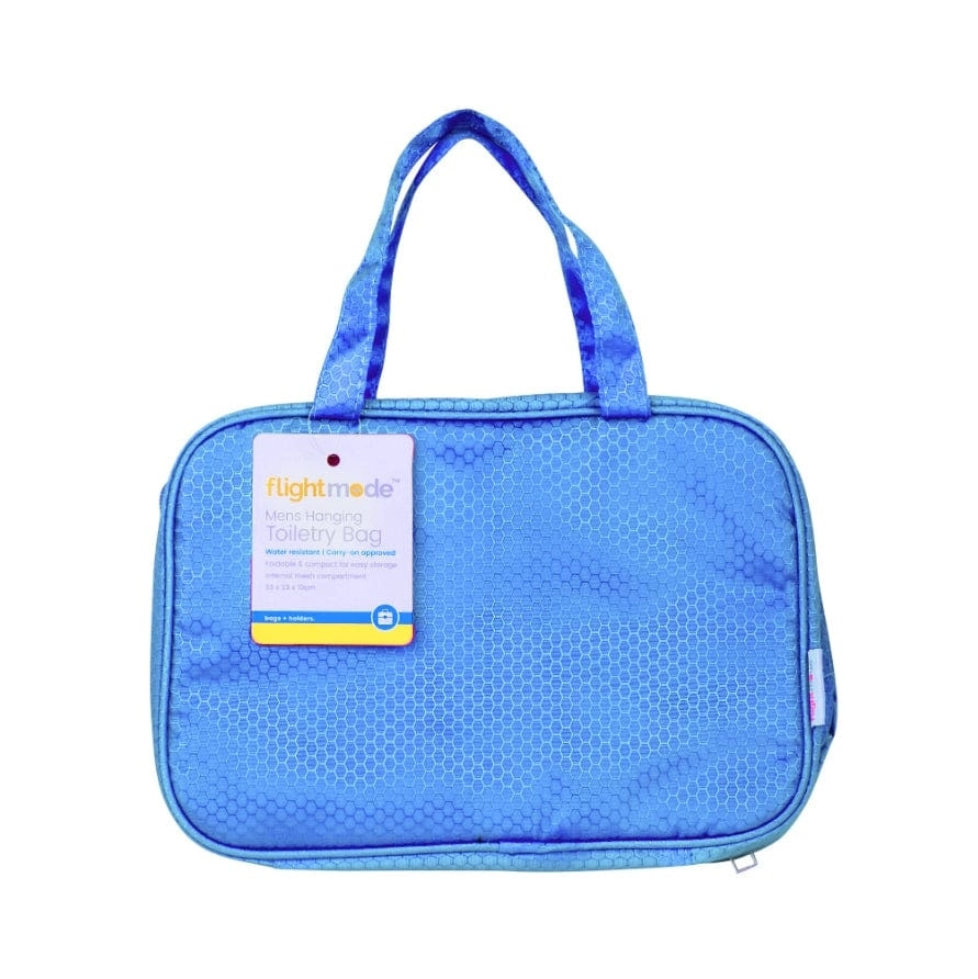 Travel Waterproof Hanging Toiletry Bag - Blue