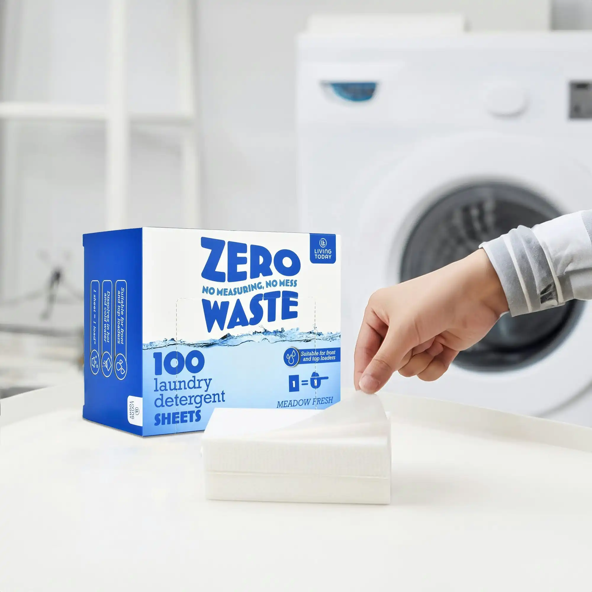 300 Sheets Eco-friendly Ultra Concentrated Laundry Detergent