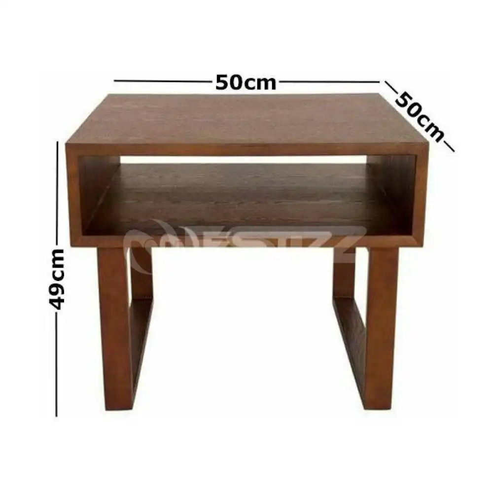 Oliver Bed Side Table - Walnut