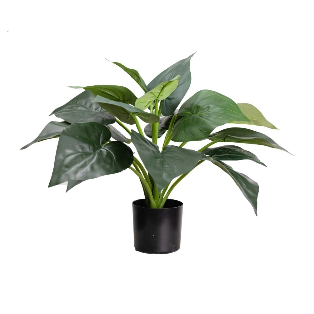 Glamorous Fusion Calathea Artificial Faux Plant Decorative 49cm In Pot