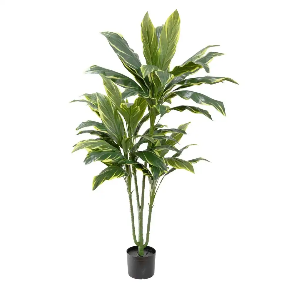 Glamorous Fusion Cordyline Artificial Faux Plant Decorative 140cm Floor Plant-Grn