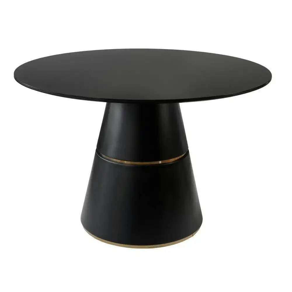 Raimon Furniture Emac Round Dining Table 120cm - Black