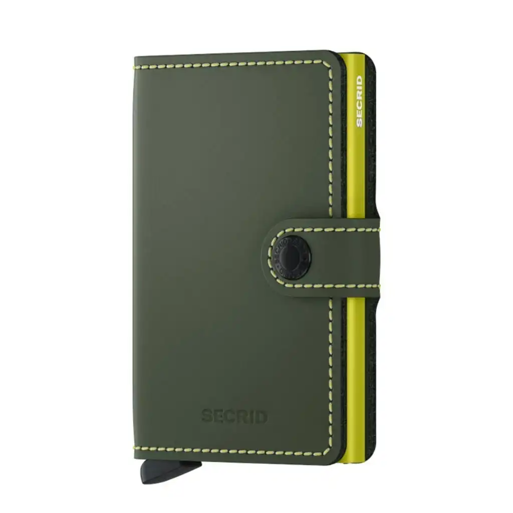 Secrid  Miniwallet Matte Green & Lime