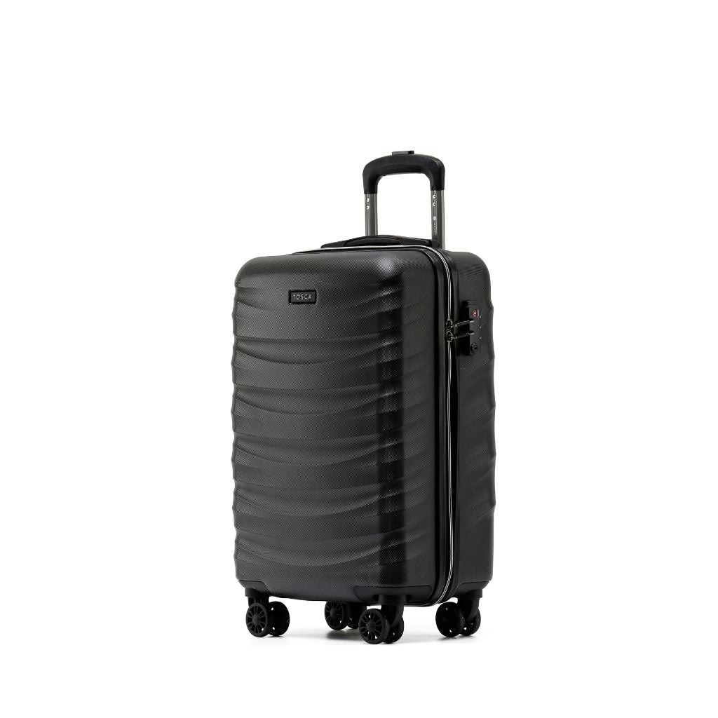 Tosca Interstellar Carry On 53cm Hardsided Suitcase - Black