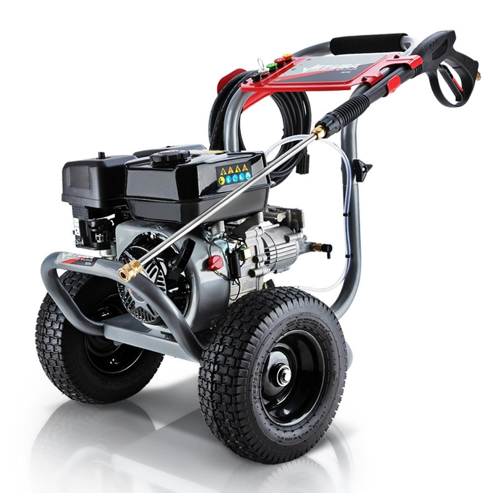 Jet-USA 7HP 4800PSI Petrol High Pressure Washer 4-Stroke Engine Gun Water Cleaner Gurney 9M Hose