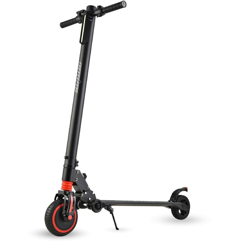 Alpha Carbon Gen III 250W 10Ah Electric Scooter Suspension, for Adults or Teens, Black/Red