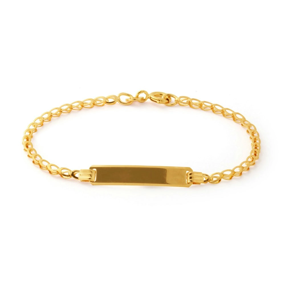 9 ct Belcher 16cm ID Bracelet