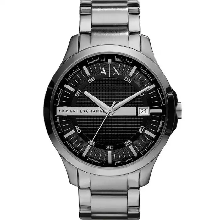 Armani Exchange Hampton AX2103 Silver 50Metres Water Resistant Mens Watch