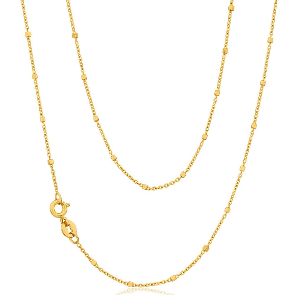 9ct Yellow Gold Fancy Chain