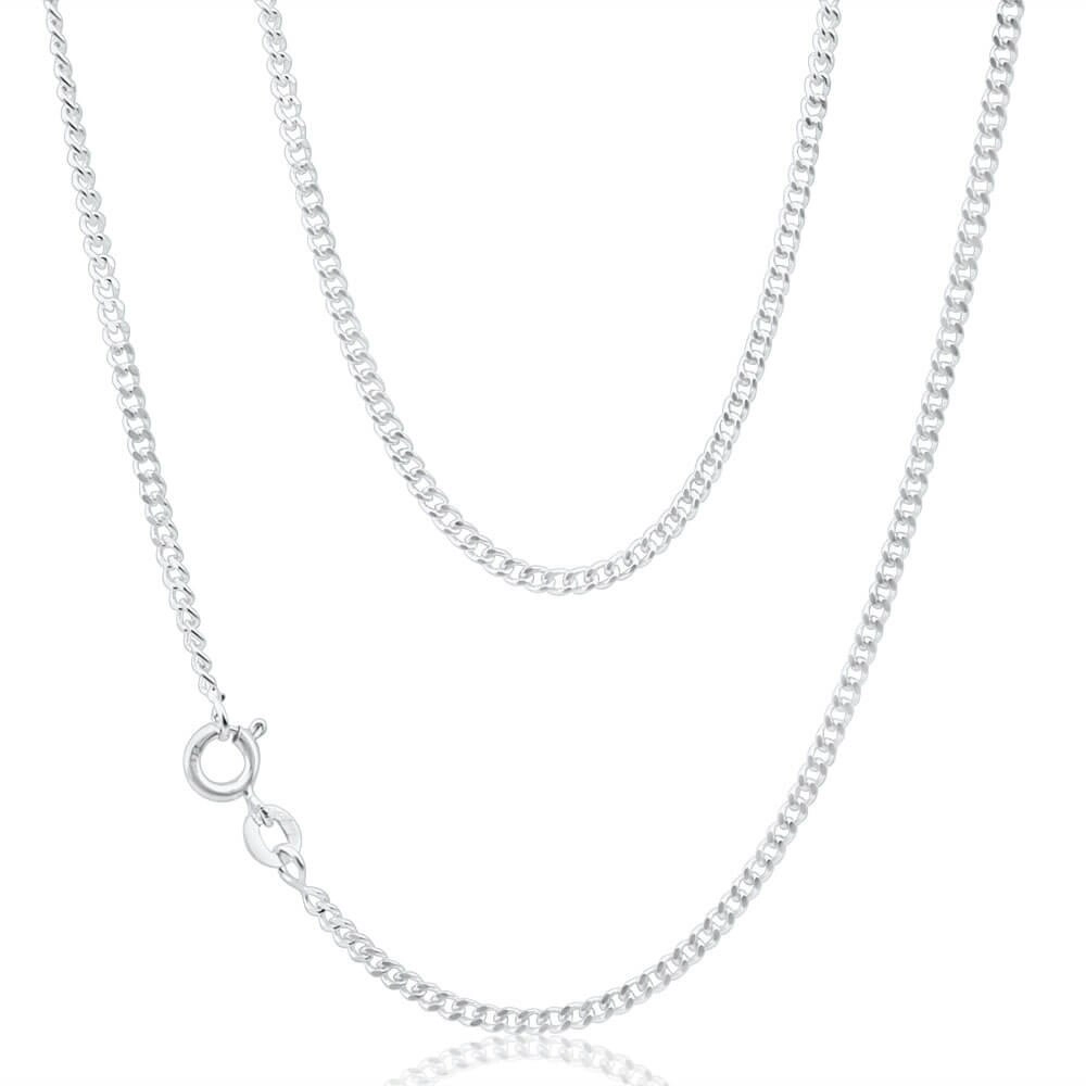 Sterling Silver 50cm Curb Chain