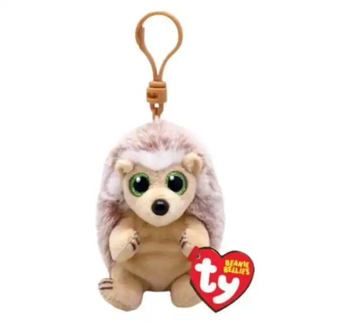 Ty Beanie Bellies Bumper the Hedgehog Clip - 4"