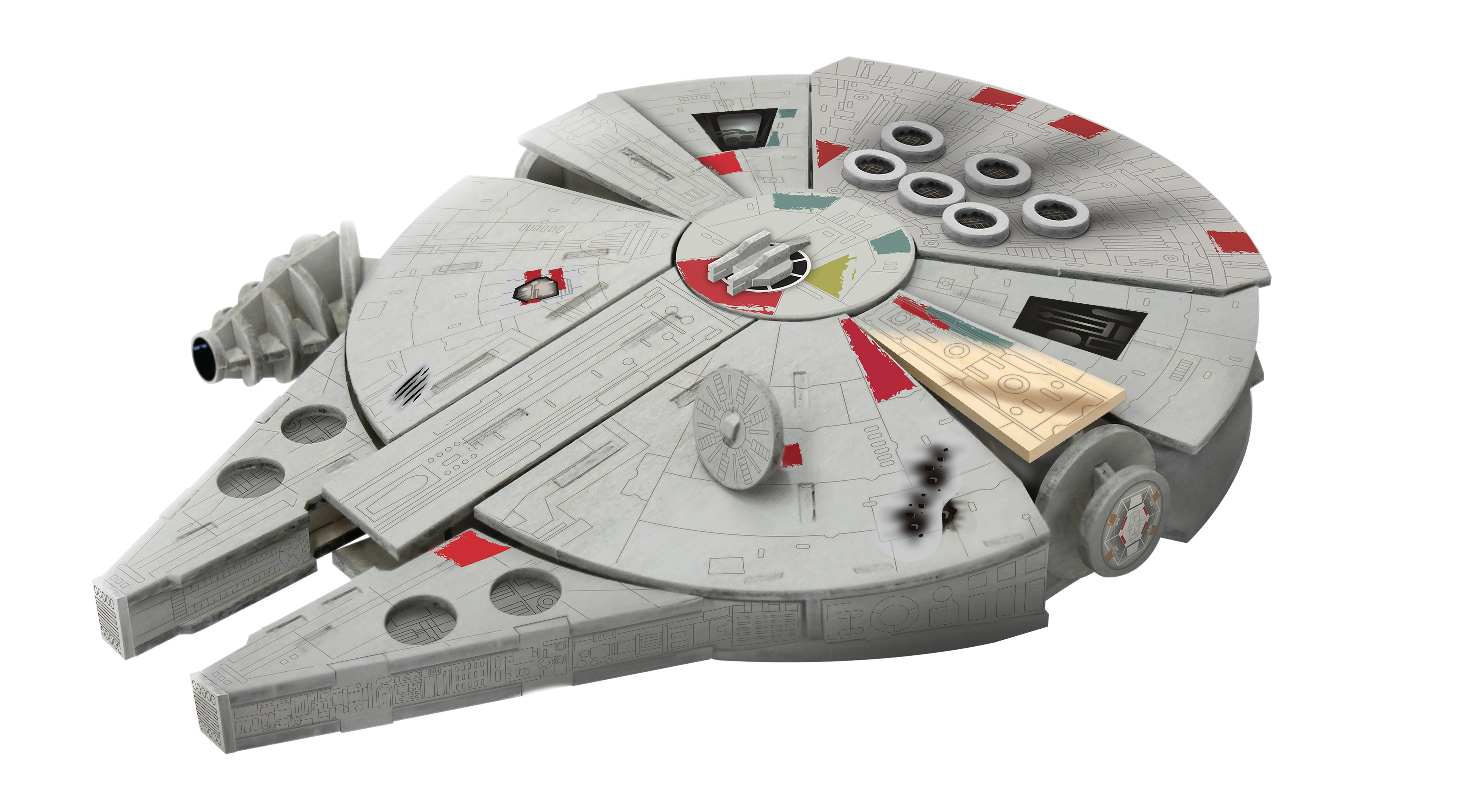 Wood Worx Star Wars Millenium Falcon