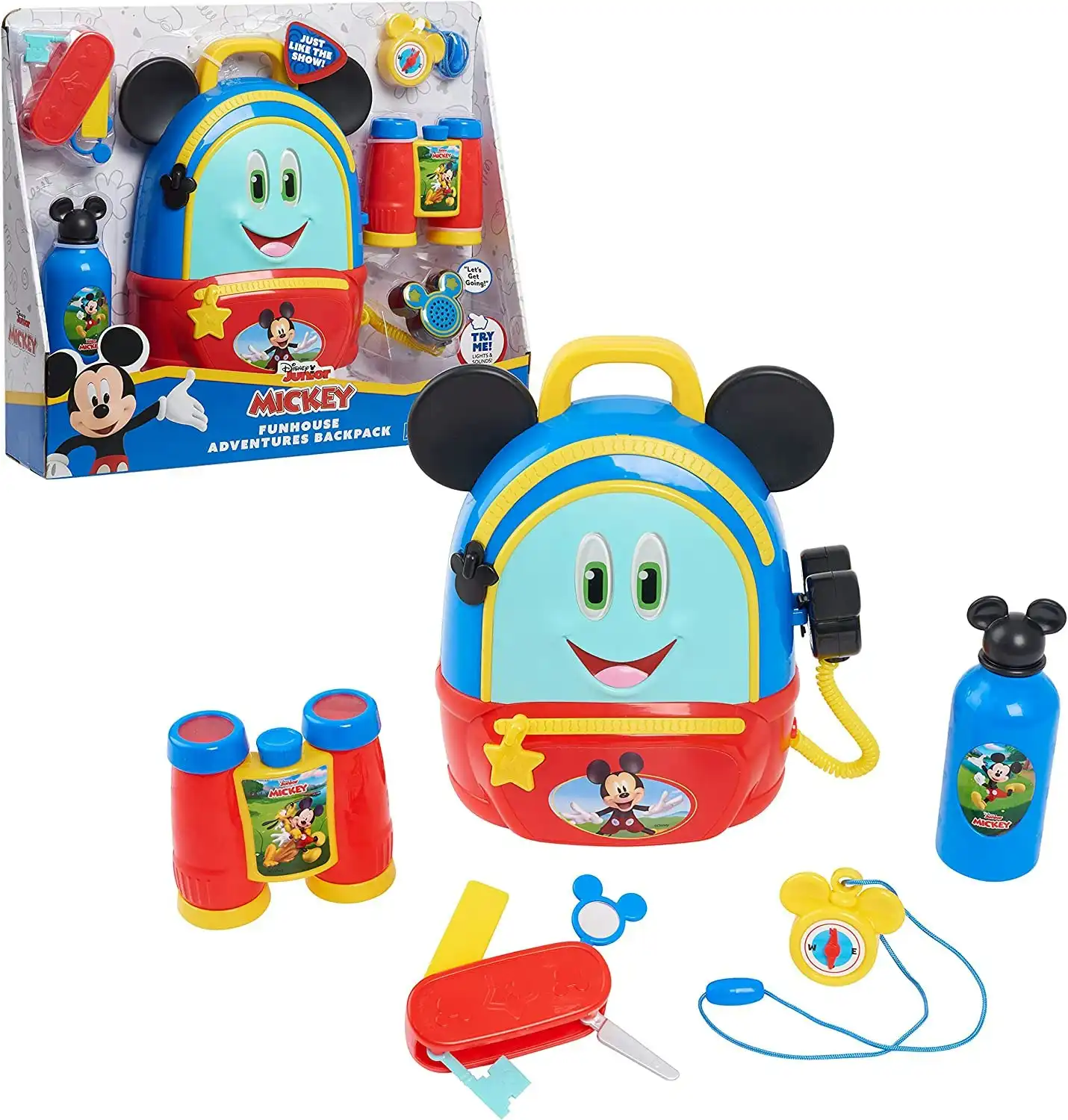 Disney Junior Mickey Mouse Funhouse Adventures Backpack