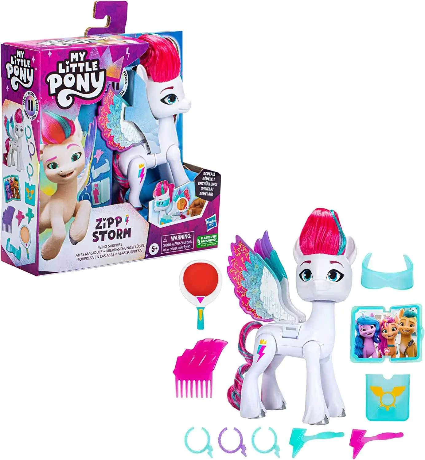 My Little Pony Dolls Zipp Storm Wing Surprise