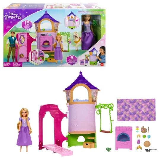 Disney Princess Rapunzel's Tower Playset