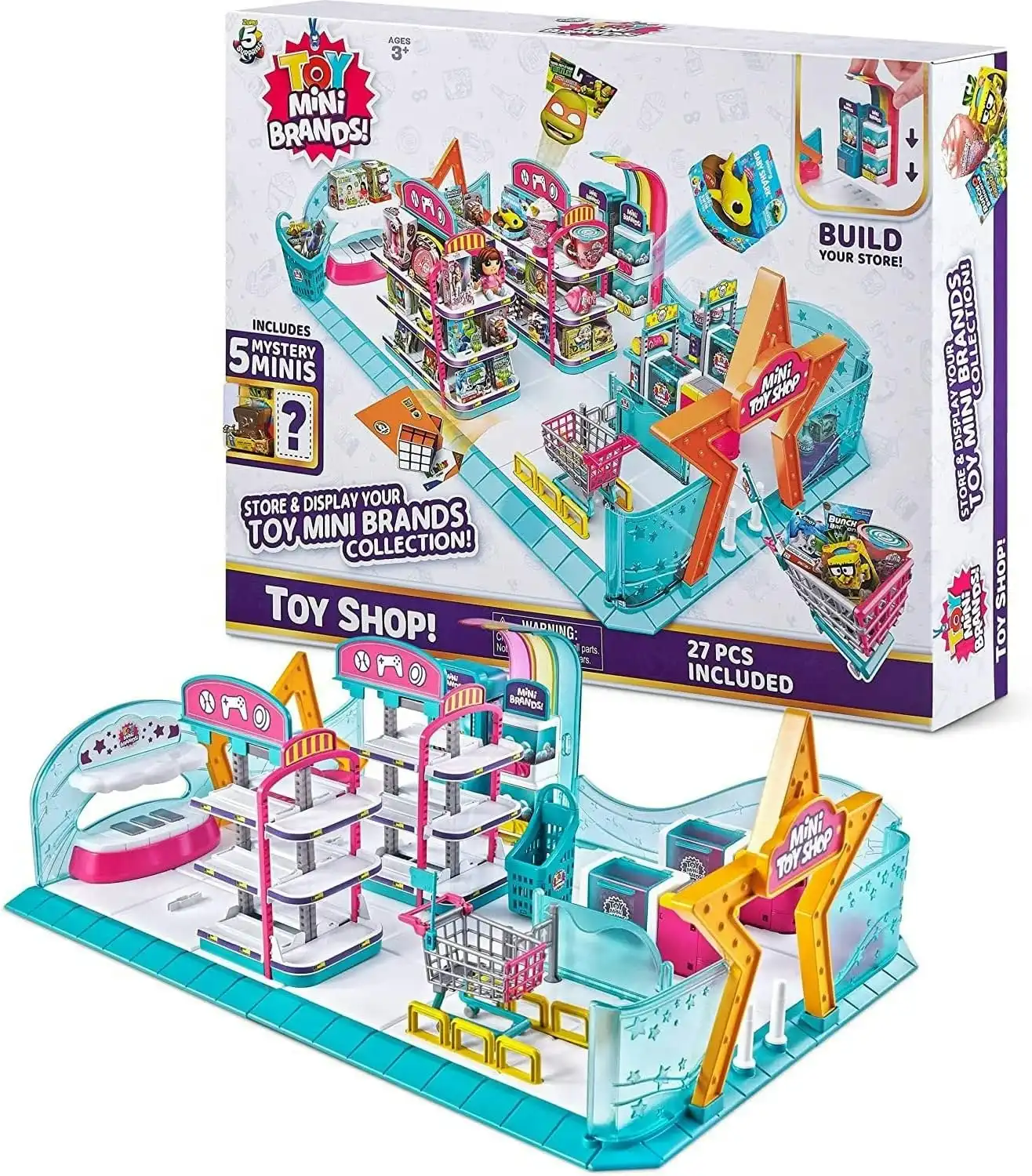 5 Surprise Toy Mini Brands Toy Shop Playset
