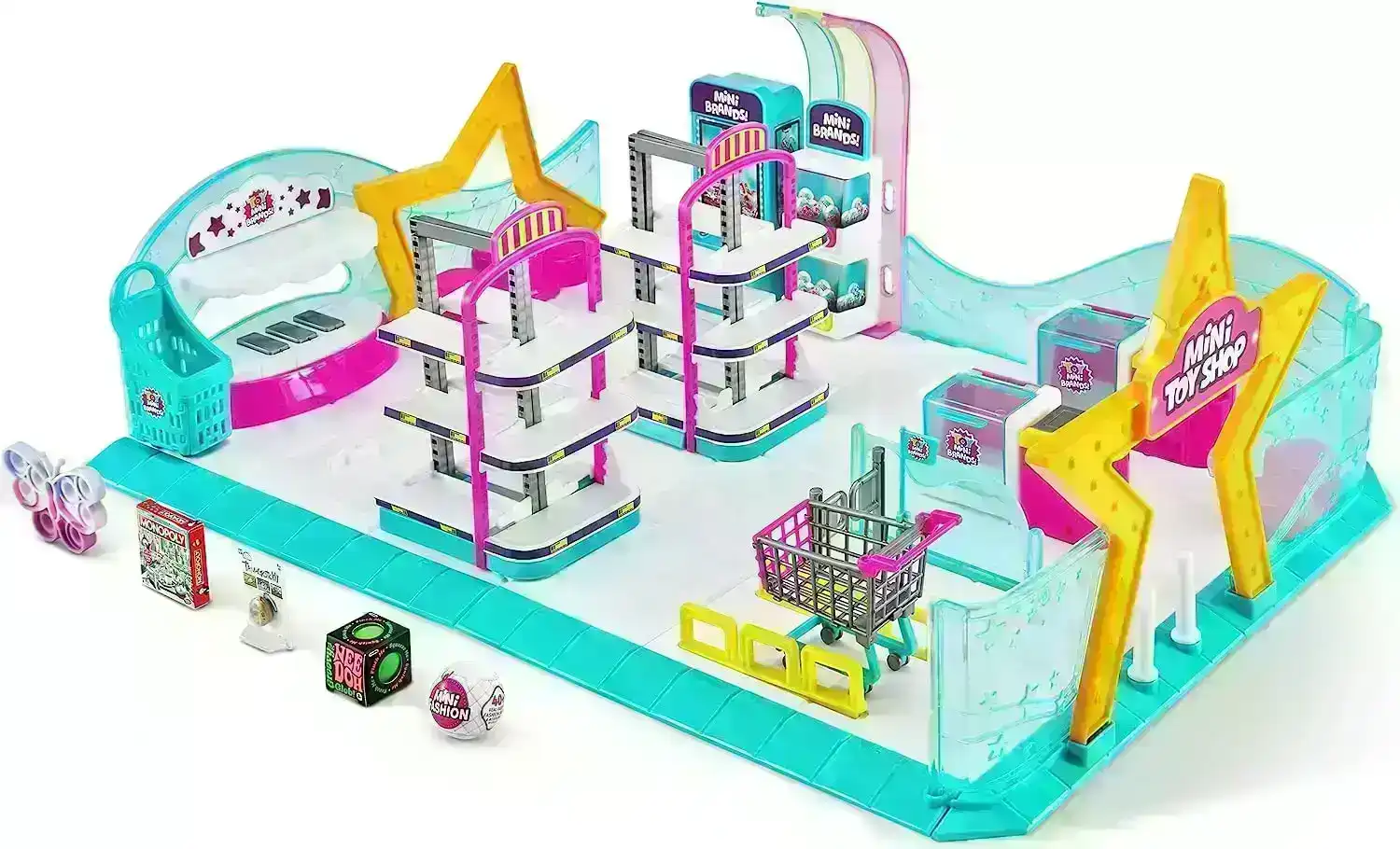 5 Surprise Toy Mini Brands Toy Shop Playset, Toymate