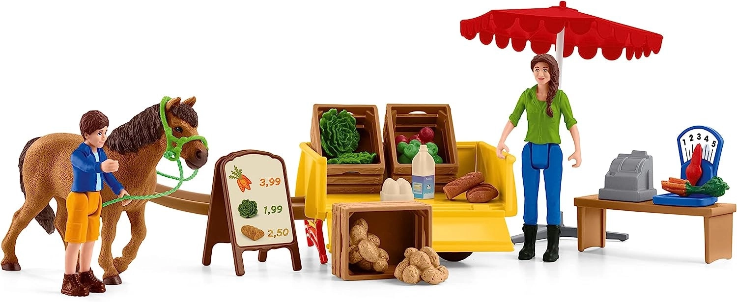 Schleich Sunny Day Mobile Farm Stand