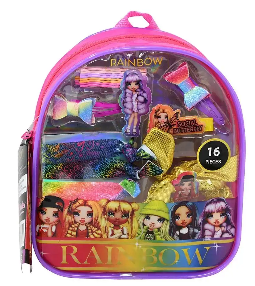 Rainbow High Hair Accessories In PVC Bag