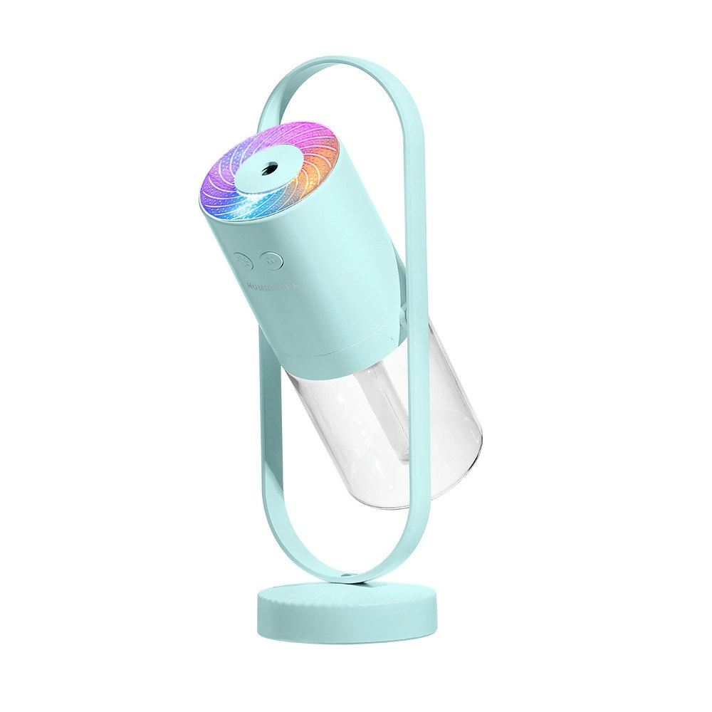 360°Rotating Portable mini Air Humidifier with Colourful Lights