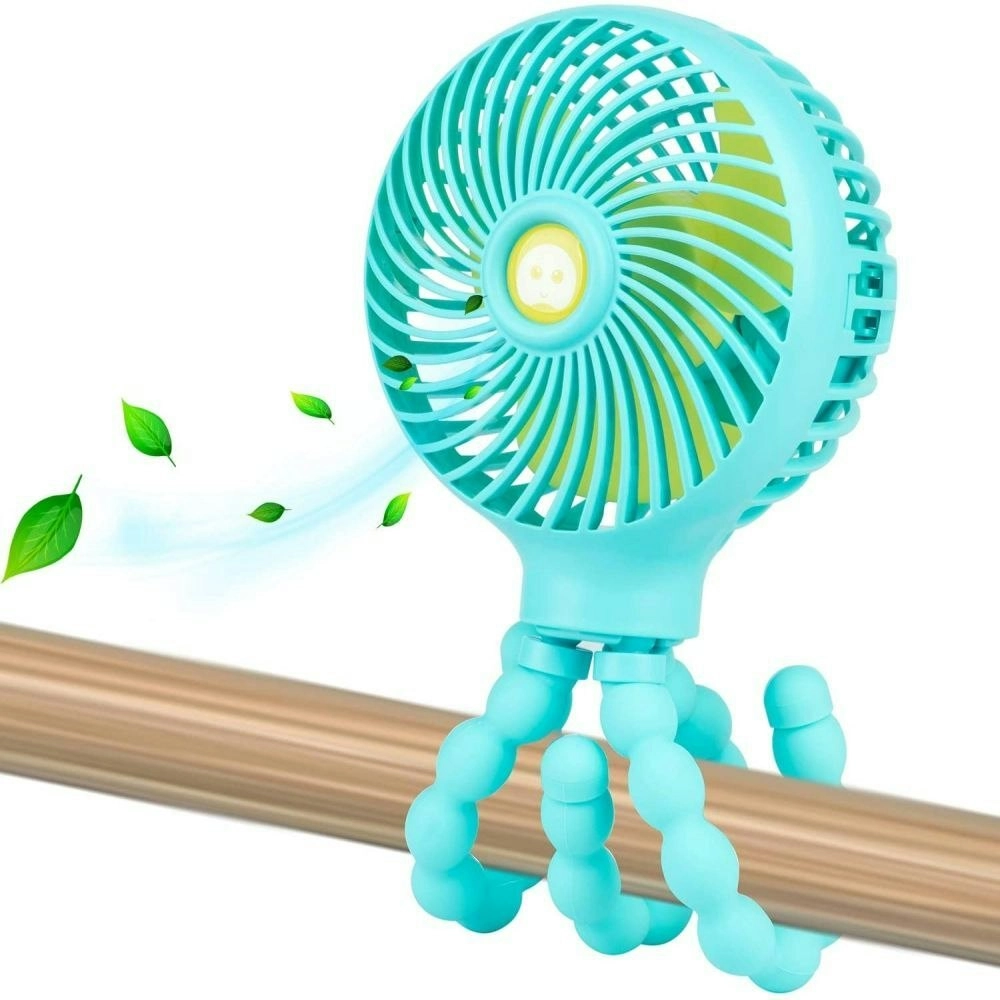 Mini Handheld Personal Portable Fan with Flexible Tripod