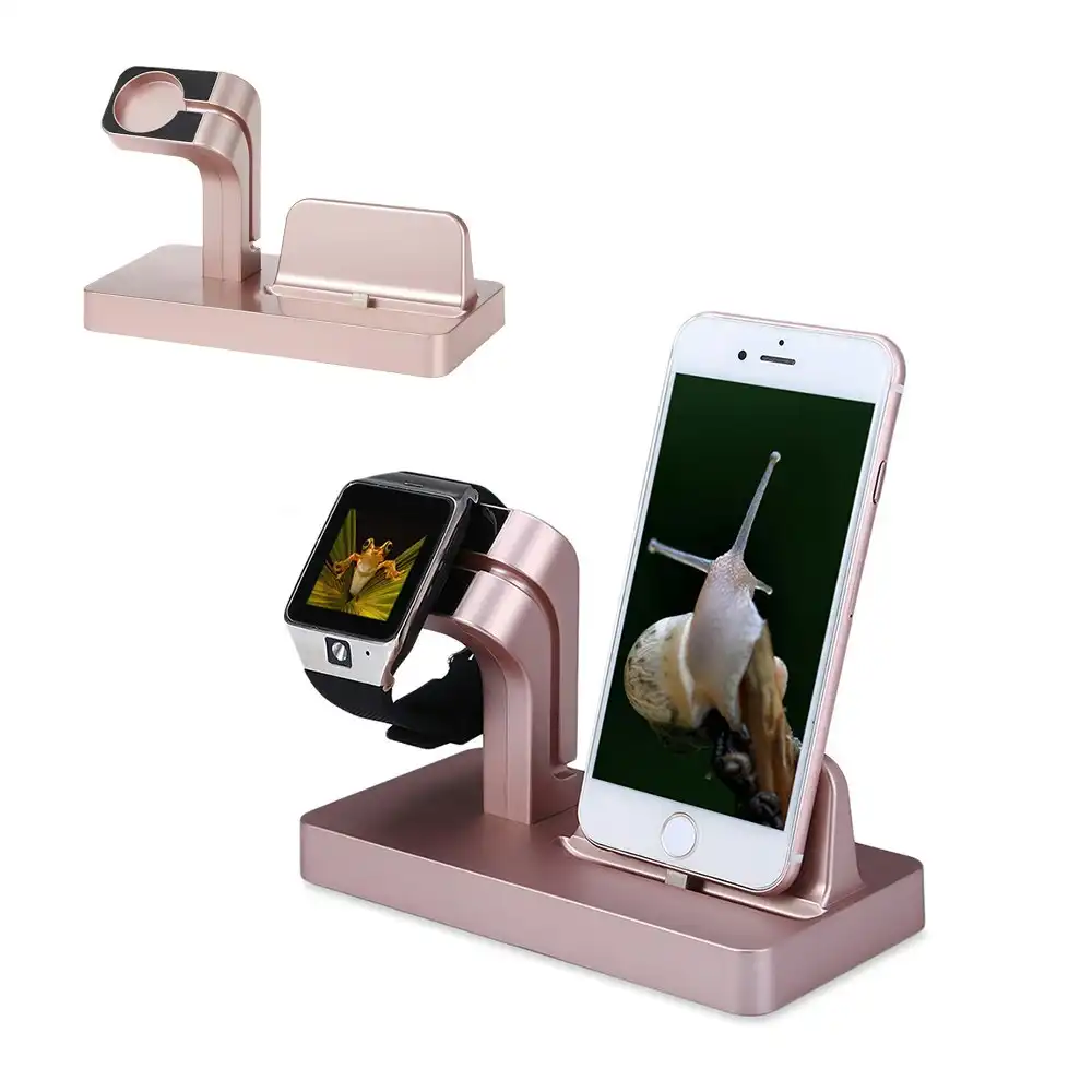 2 in 1 Charging Holder Stand For iPhone And Apple Watch