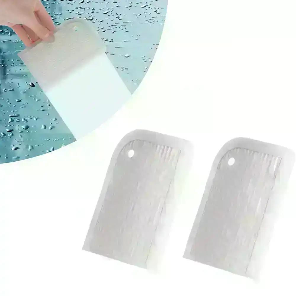 2pcs Mini Countertop Water Scraper, Bathroom Kitchen Glass