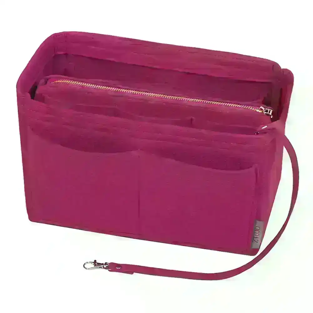 Purse Organizer Insert Handbag & Tote Organizer Bag In Bag?With Zipper