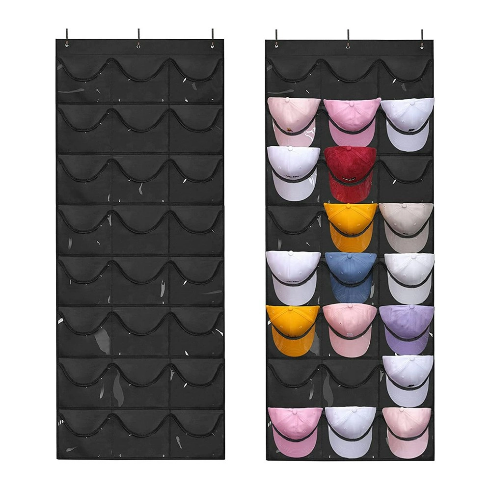 Baseball Caps Storage Bags Protect Hat Door Hanging Holder Hanger Storage Rack