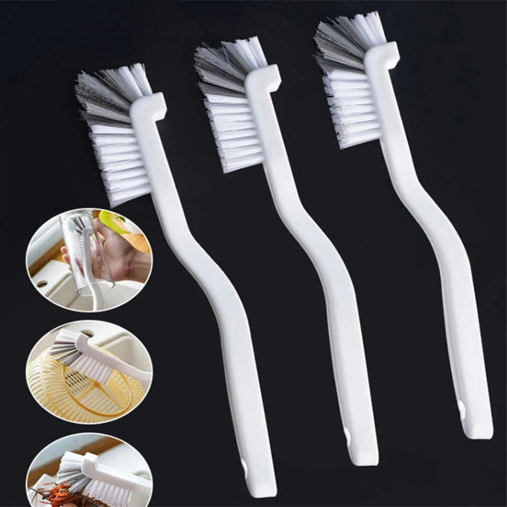 3Pcs Cleaning Dish Scrub Brush Kitchen Sink Bathroom Brushes Cleaning Brush