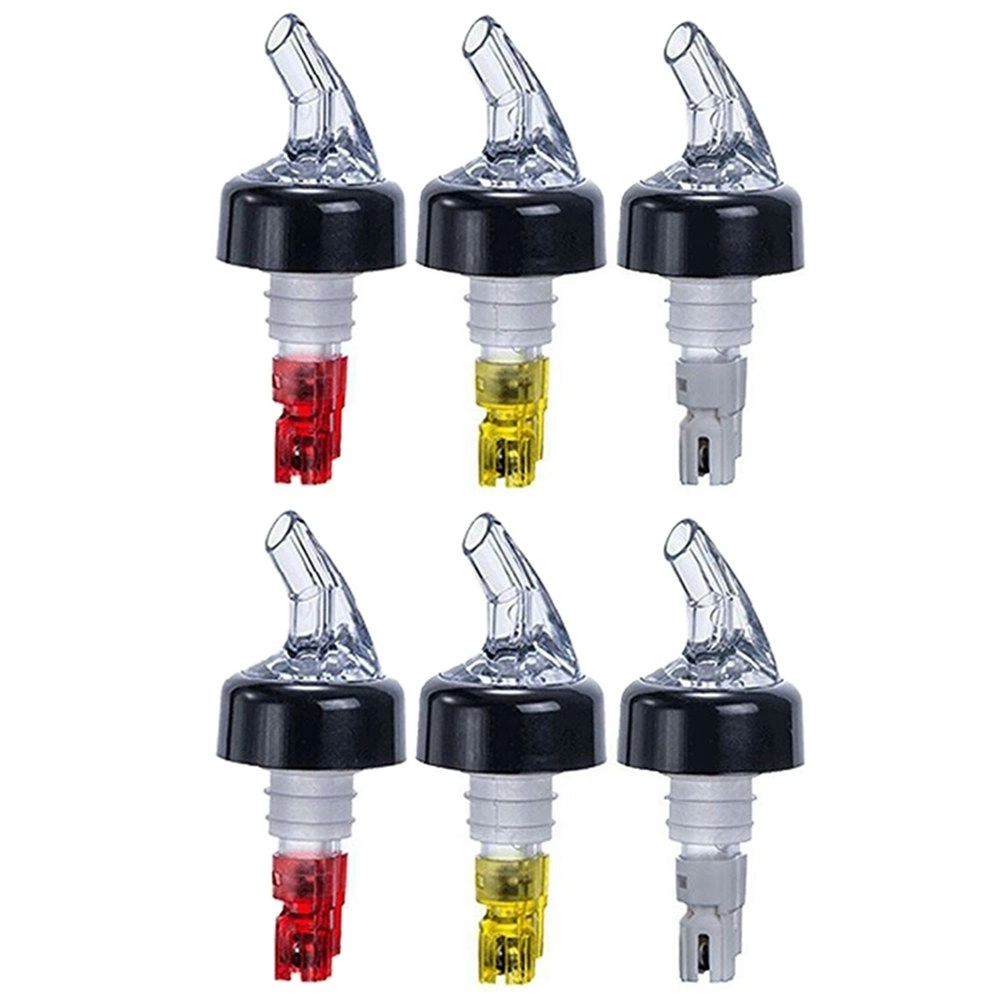 3/6/Pcs Measured Bottle Pourer Liquor Bottle Pourers Dispenser Home Bar Tools