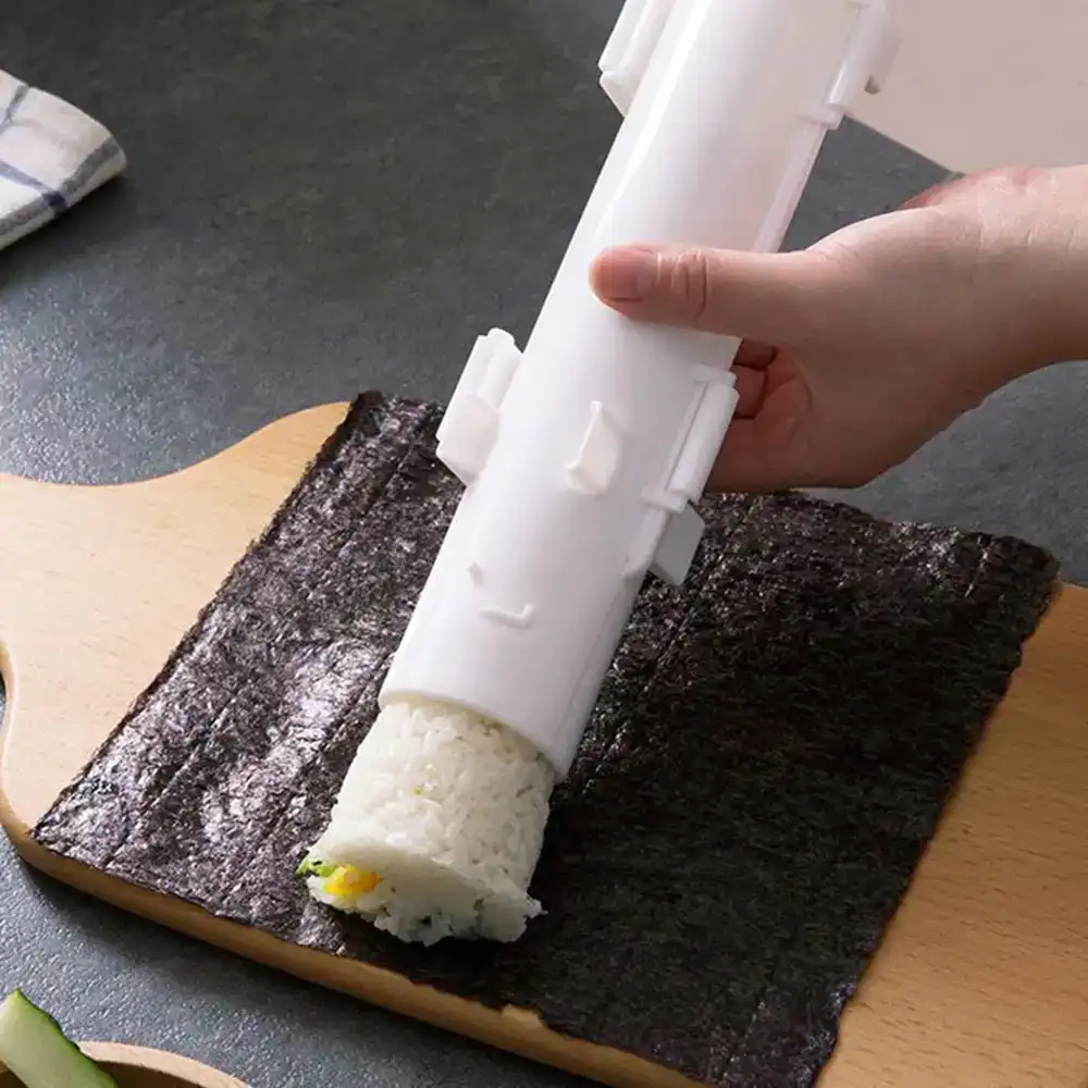 Sushi Maker Roller Rice Mold Vegetable Meat Rolling Gadgets DIY Sushi  Machine