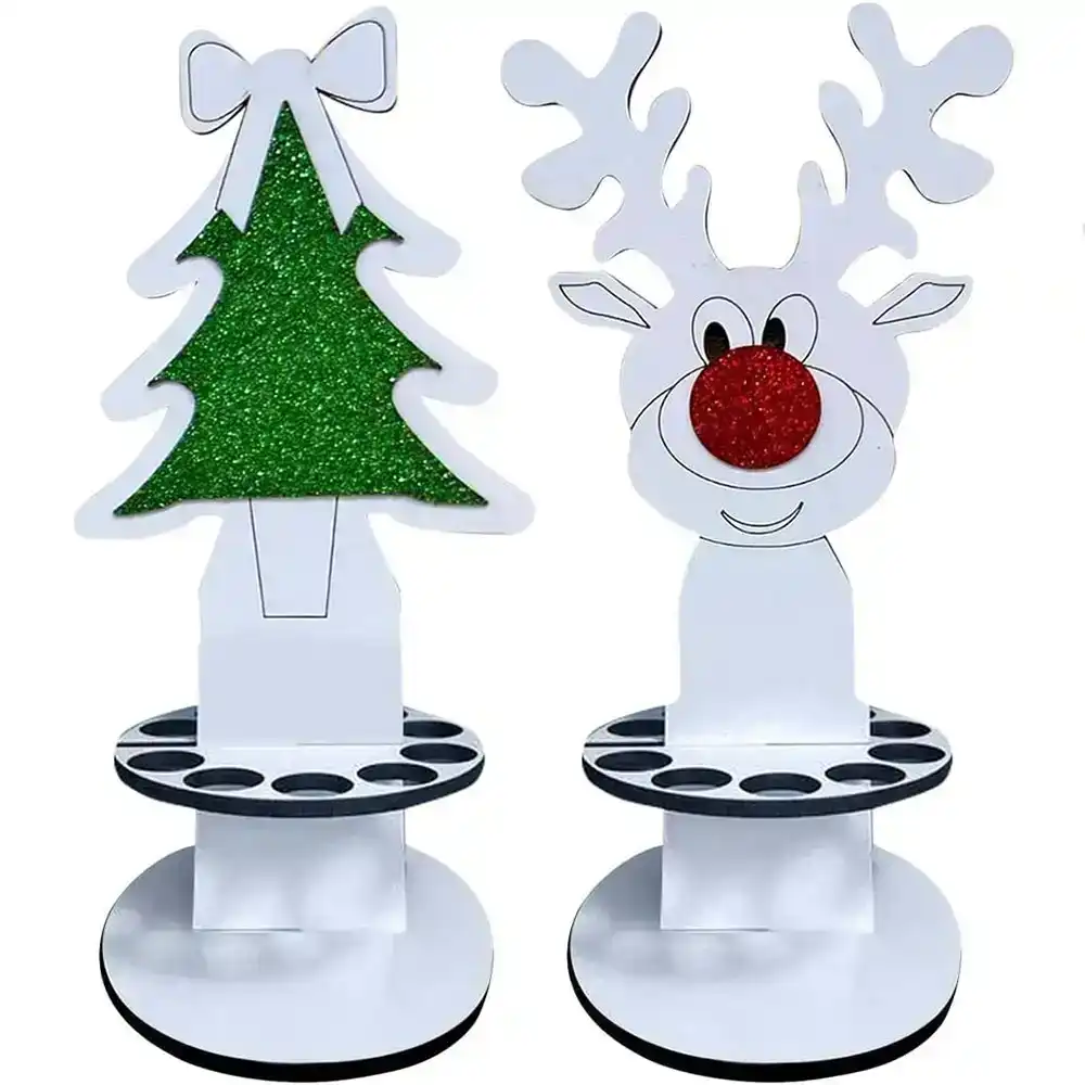 Set of 3 Christmas Gonks Tree Decoration Gift Gnome Christmas Decorations