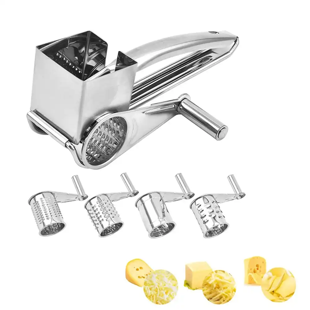OTOTO Barry The Bear Box Cheese Grater - Compact Stainless Steel Grater, Kitchen  Grater, Cheese Shredder, Vegetable