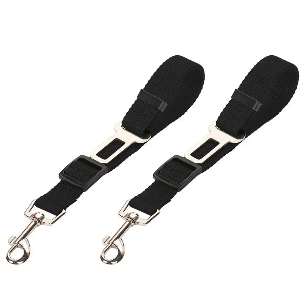 2 Pack Adjustable Pet Dog Cat Seat Belts