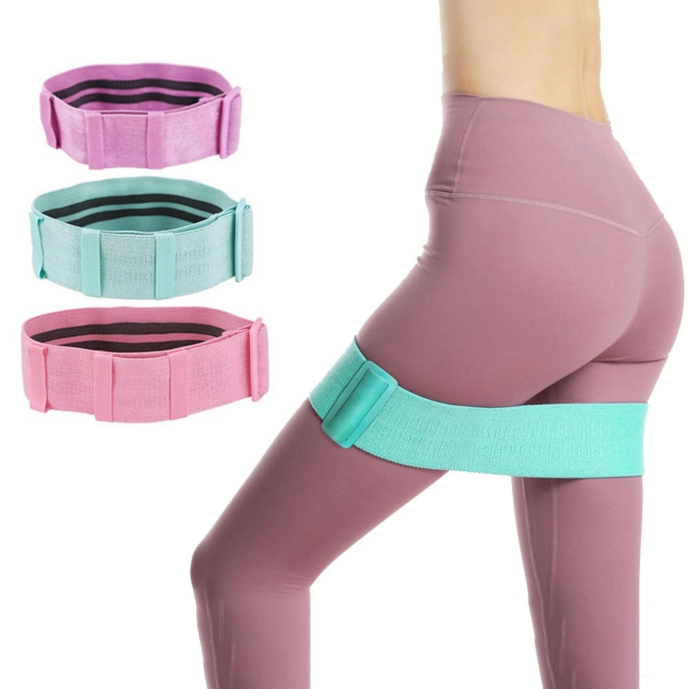 3pcs Adjustable Elastic Hip resistance Booty Bands Set