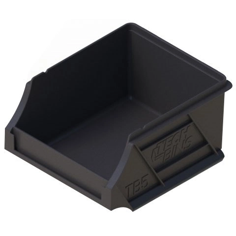 Tech Bins Tray Tub #5 Black