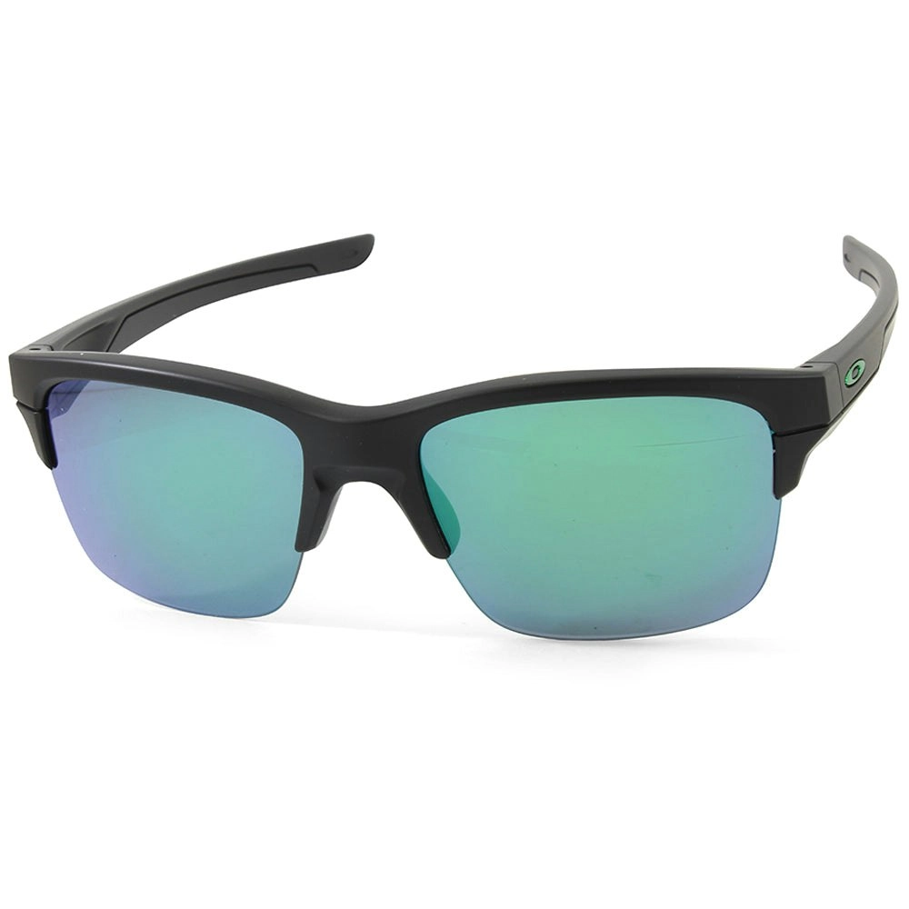 Oakley Thinlink Matte Black/Jade Iridium Men's Sunglasses OO9316-09