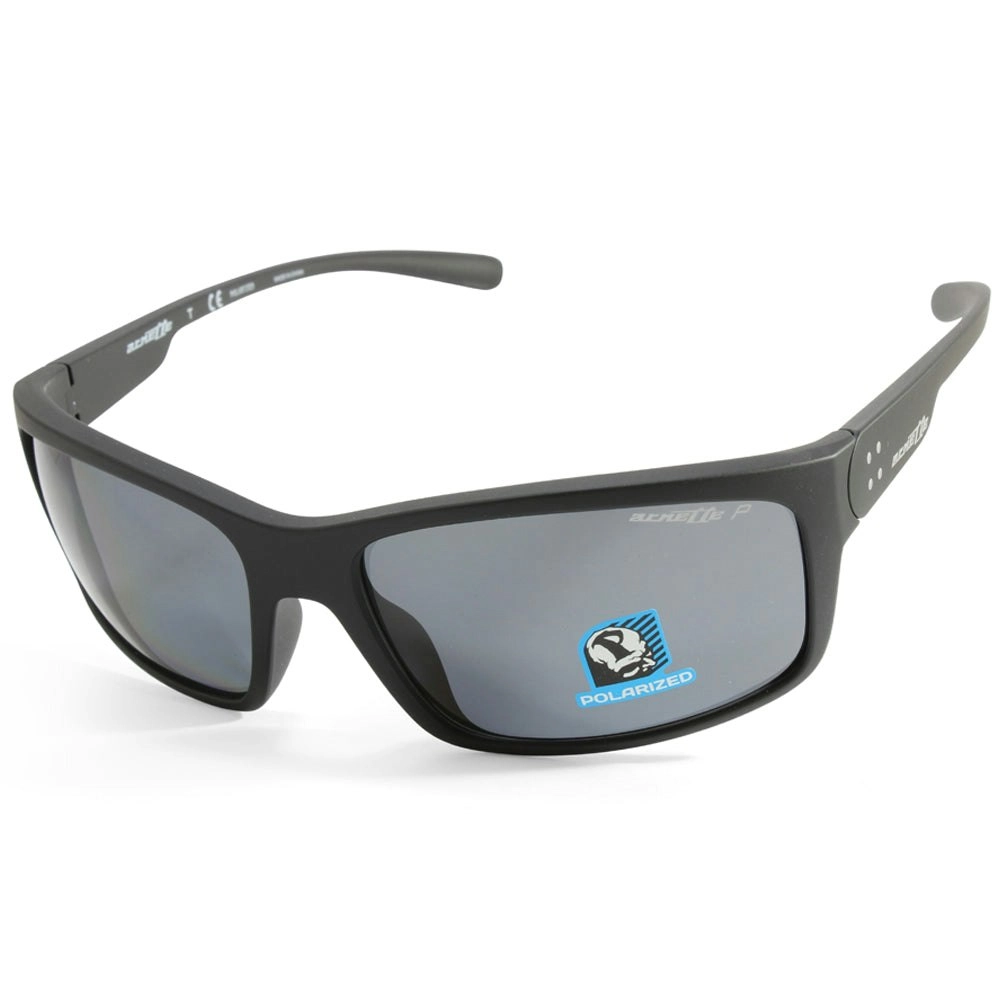 Arnette Fastball 2.0 Matte Black/Grey Polarised Men's Sunglasses AN4242 01/81