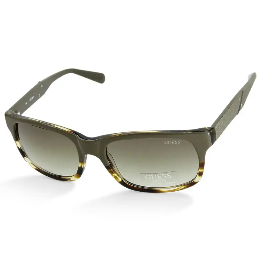 Guess GU6809 N01 Olive on Tortoise/Brown Gradient Men's Sunglasses