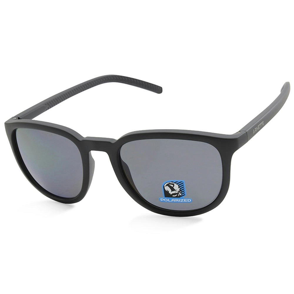 Arnette Pykkewin Matte Black/Grey Polarised Men's Sunglasses AN4277 01/81