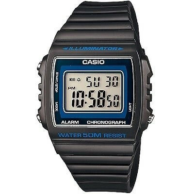 Casio W-215H-8A Shiny Dark Grey 50m Unisex Multi-function Digital Watch