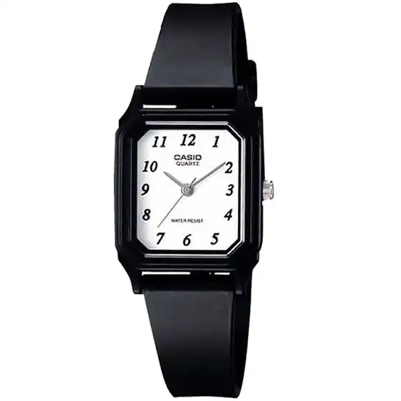 Casio LQ-142-7B White Dial Resin Strap Women's Casual Analog Watch…