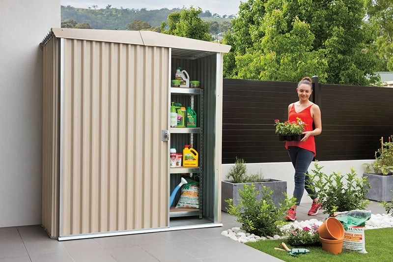 Handi-Mate Sliding Door Shed HM5 Slate Grey