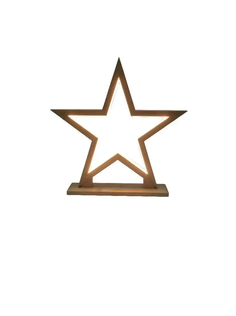 Led Lamp Star Natural - Small