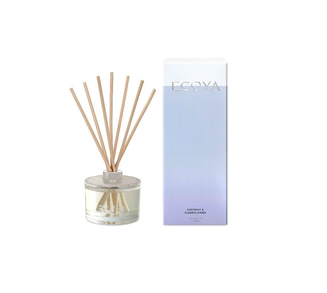 Ecoya Reed Diffuser 200ml - Coconut & Elderflower