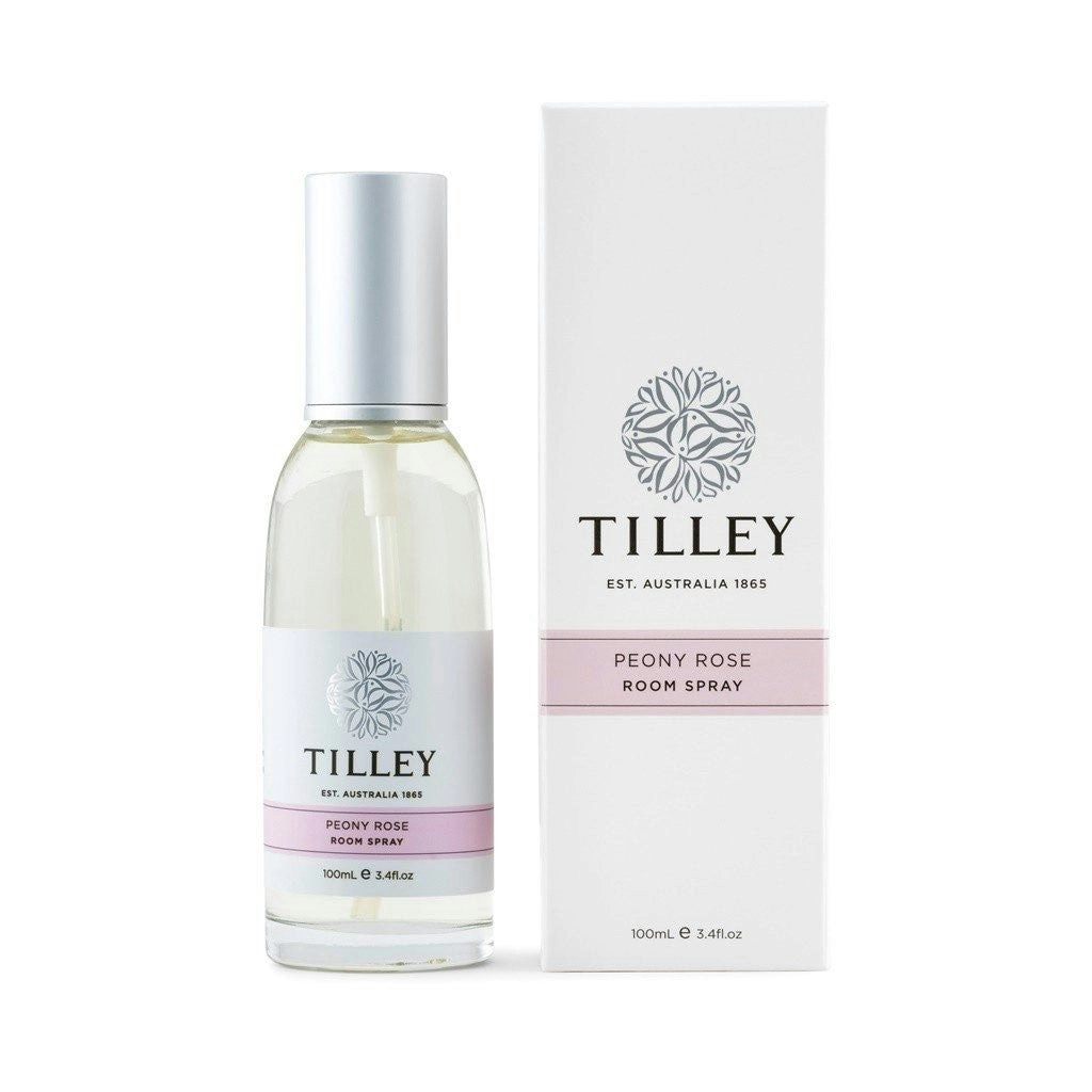 Tilley Classic White - Room Spray 100ml - Peony Rose