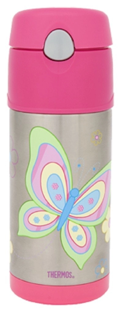 Thermos Funtainer 355ml Insulated Bottle Butterfly